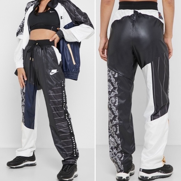 Nike Pants - Nike Sportswear NSW Paisley Patchwork Track Pants Multicolor Sz M
